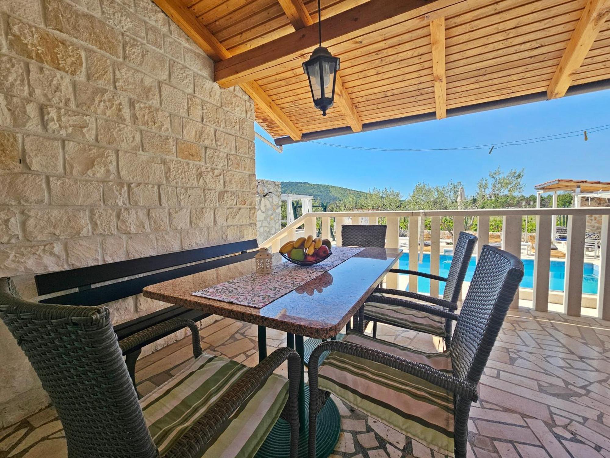 Flamingo - House With Private Pool Vila Gornji Seget Exterior foto