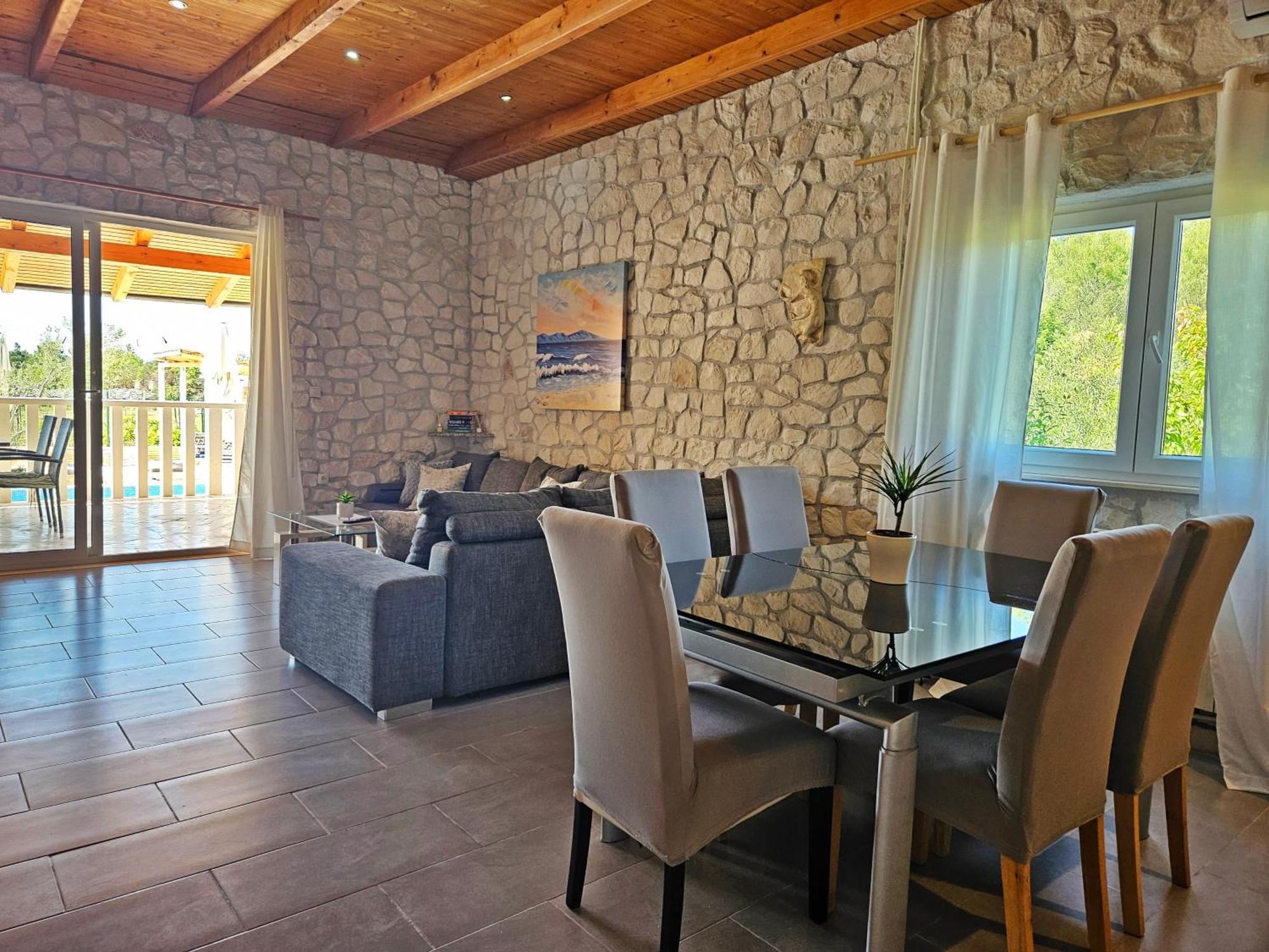 Flamingo - House With Private Pool Vila Gornji Seget Exterior foto