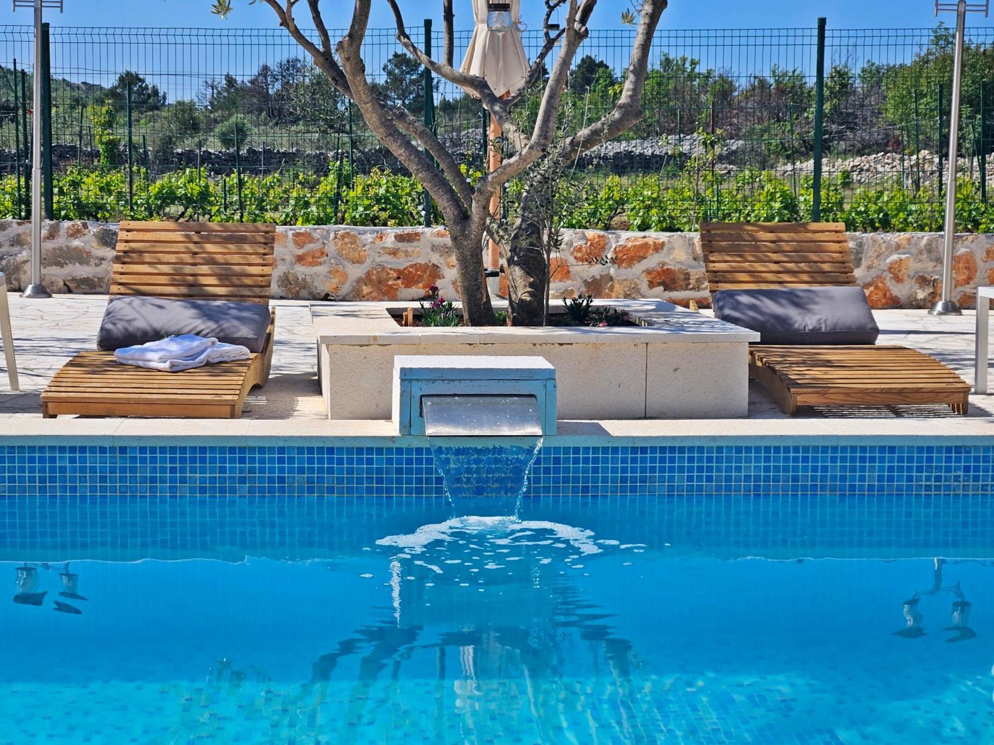 Flamingo - House With Private Pool Vila Gornji Seget Exterior foto